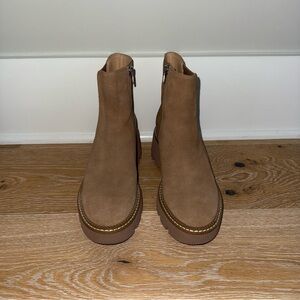 Dolce Vita Brown Ankle Booties